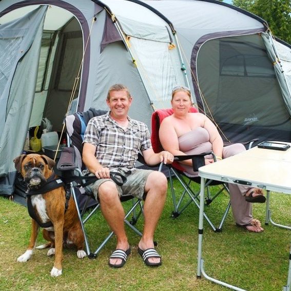 South Lytchett Manor isa dog friendly campsite in Dorset.