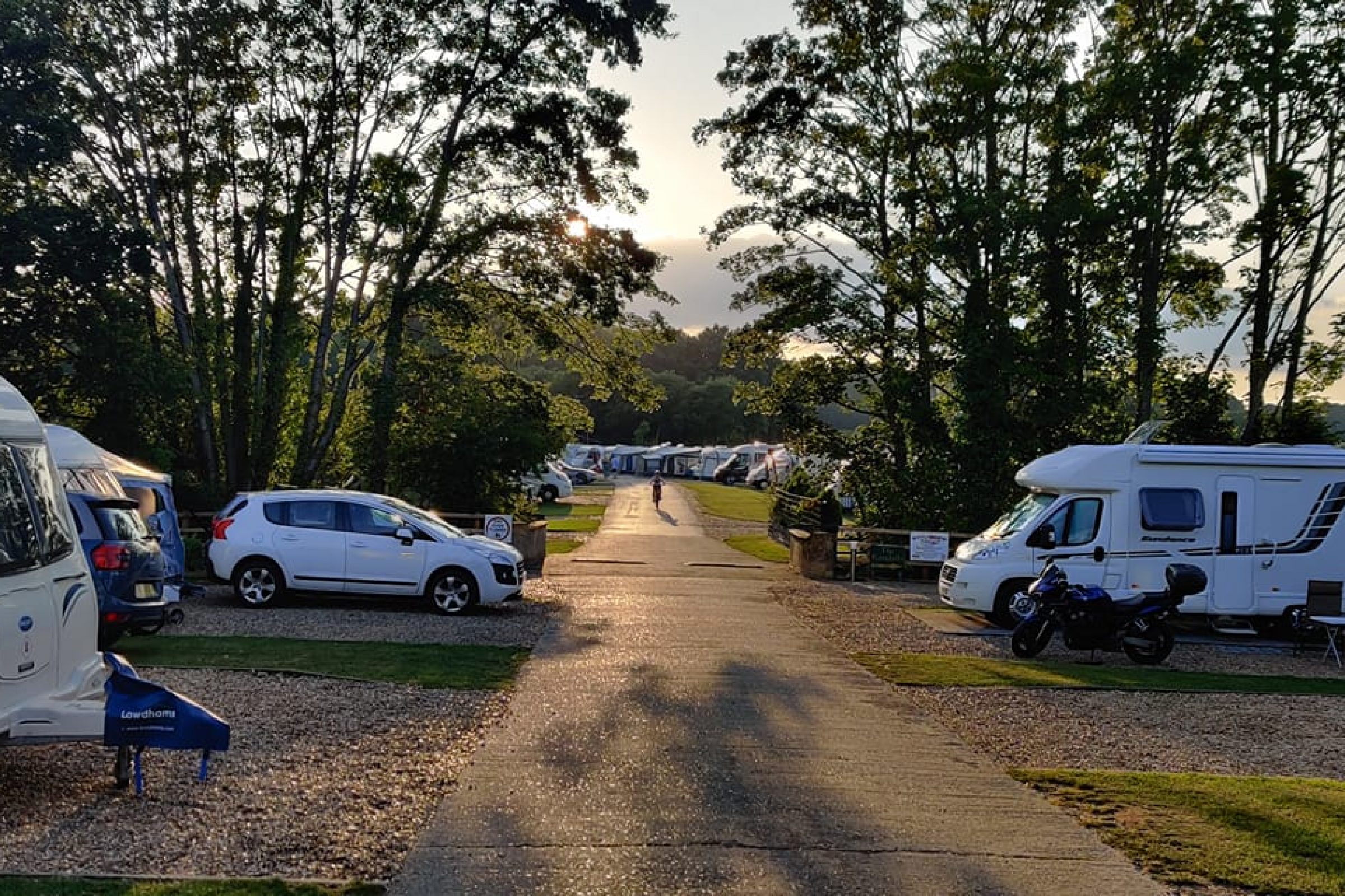 touring caravans at south lytchett manor