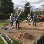 building the play park at south lytchett manor
