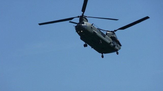 Chinook at the Bournemouth Air Festival