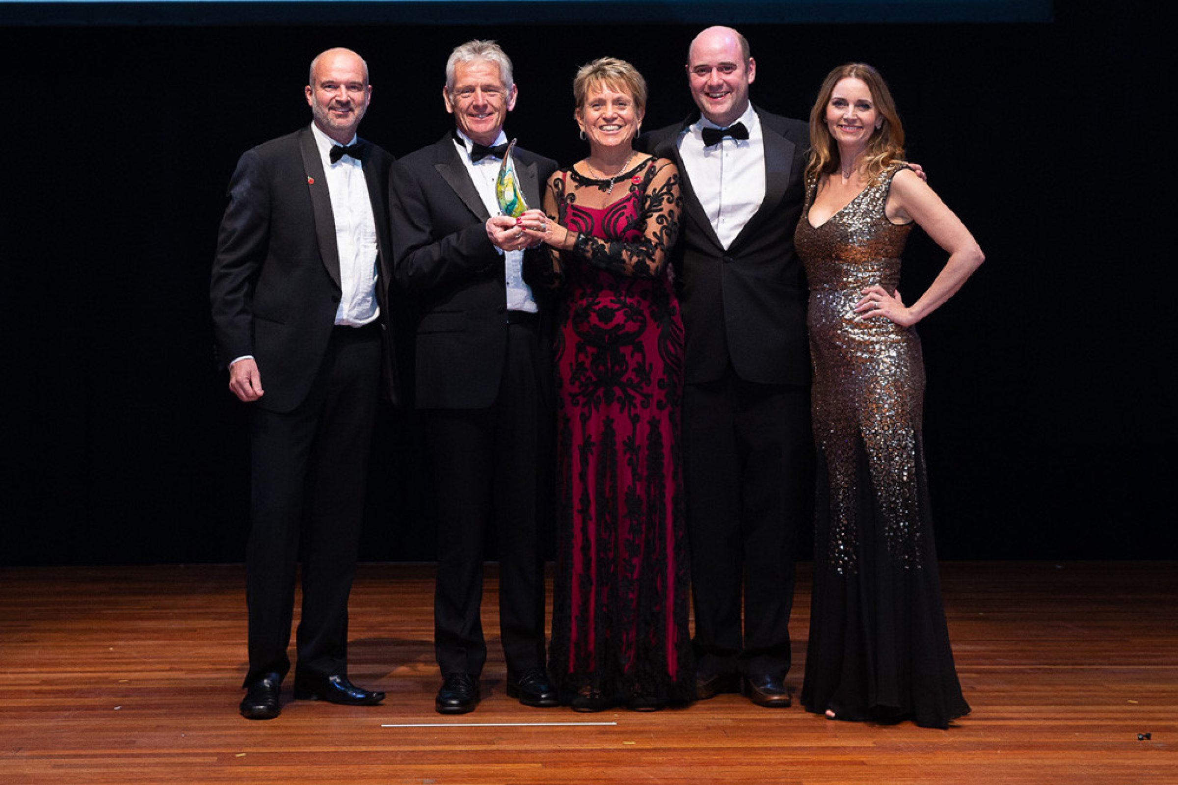Jo and David Bridgen dorset tourism awards