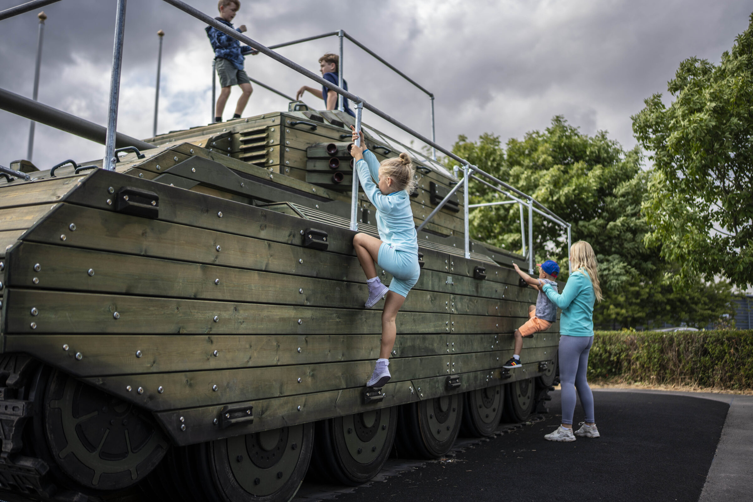 Play area at The Tank Museum