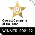 AA overall campsite of the year winner 2021-22 logo