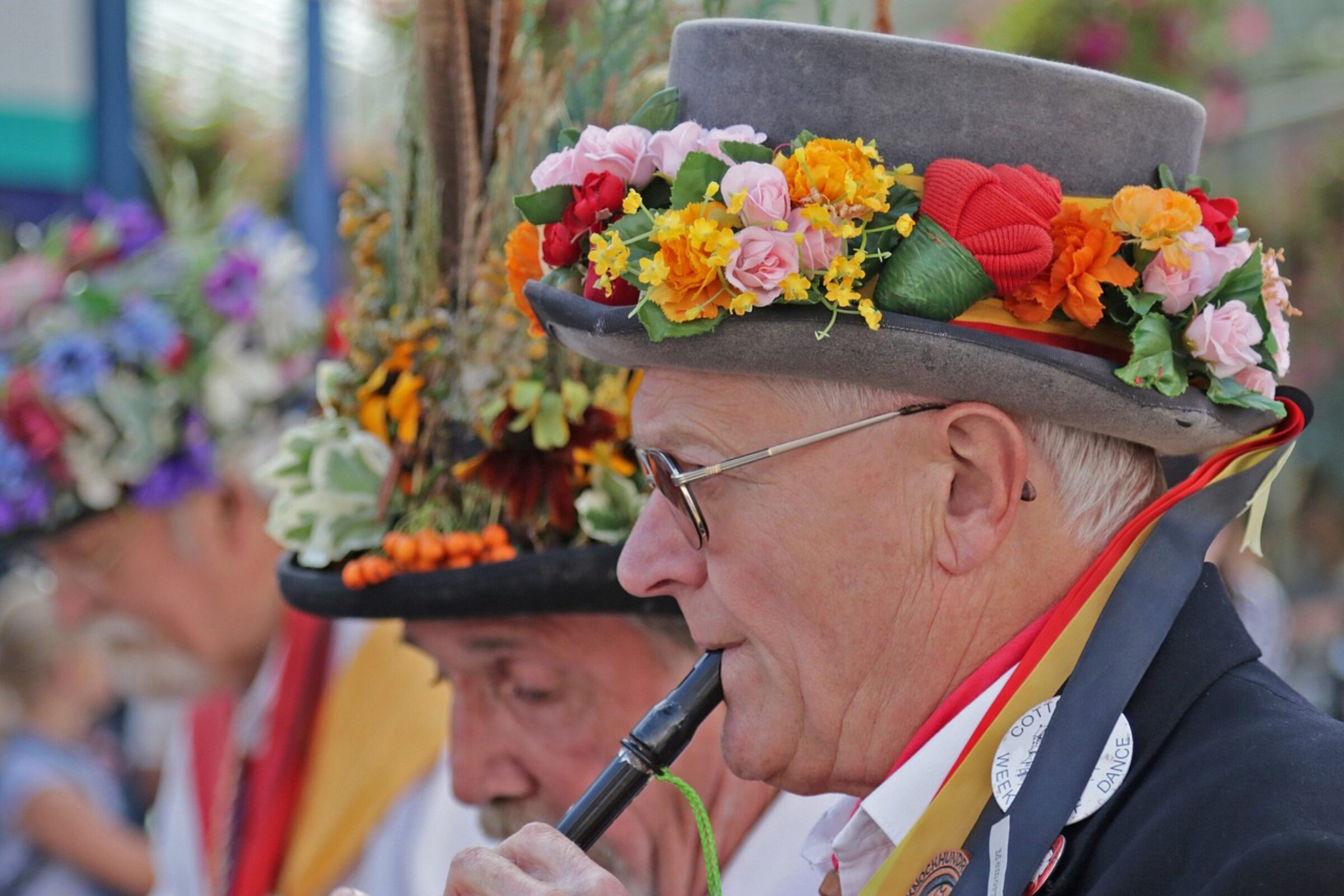morris dancer wimborne folk festival