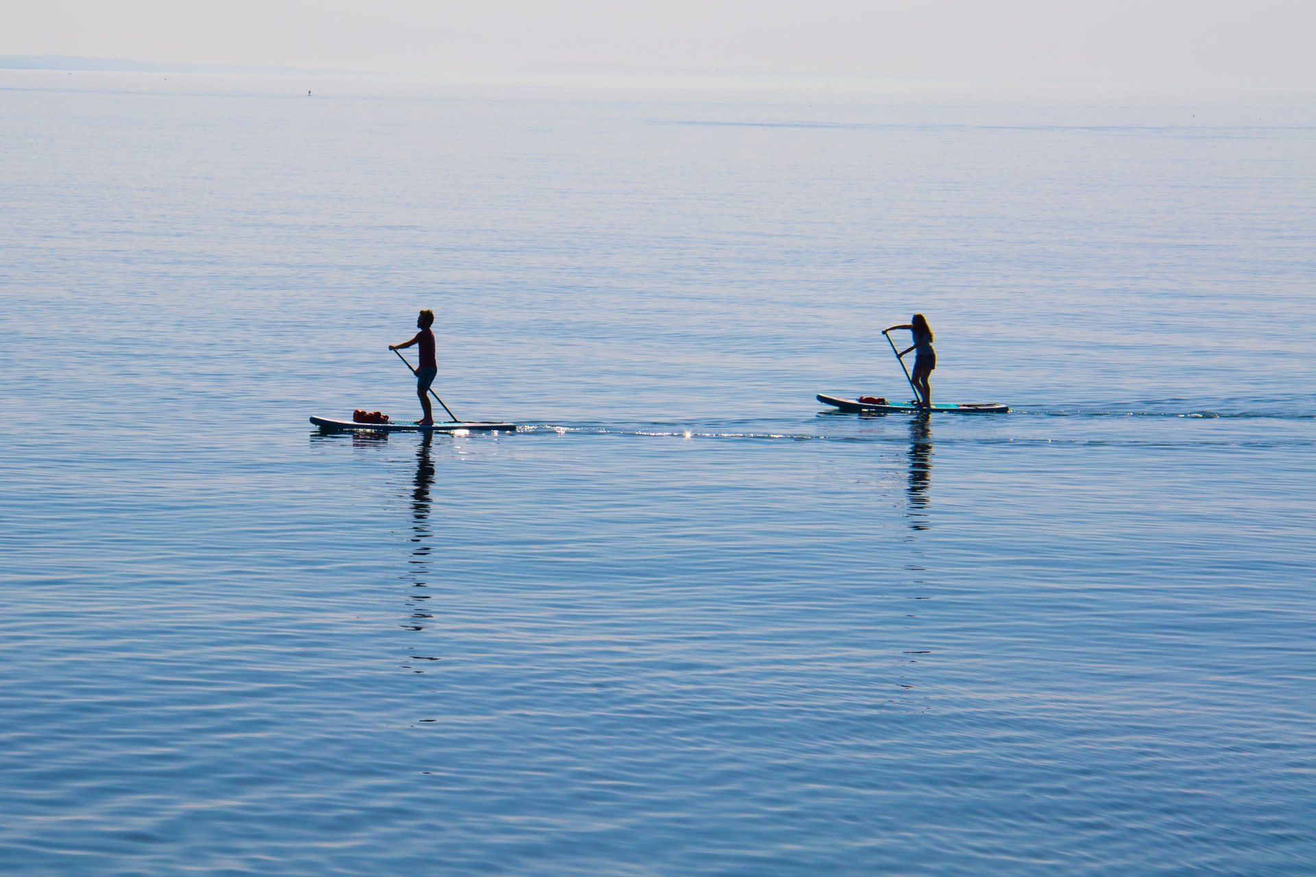 stand up paddleboarding in dorset