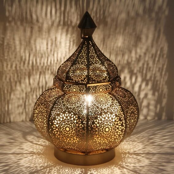 Moroccan-style lamp