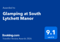 Bookingcom Glamping review award 2026