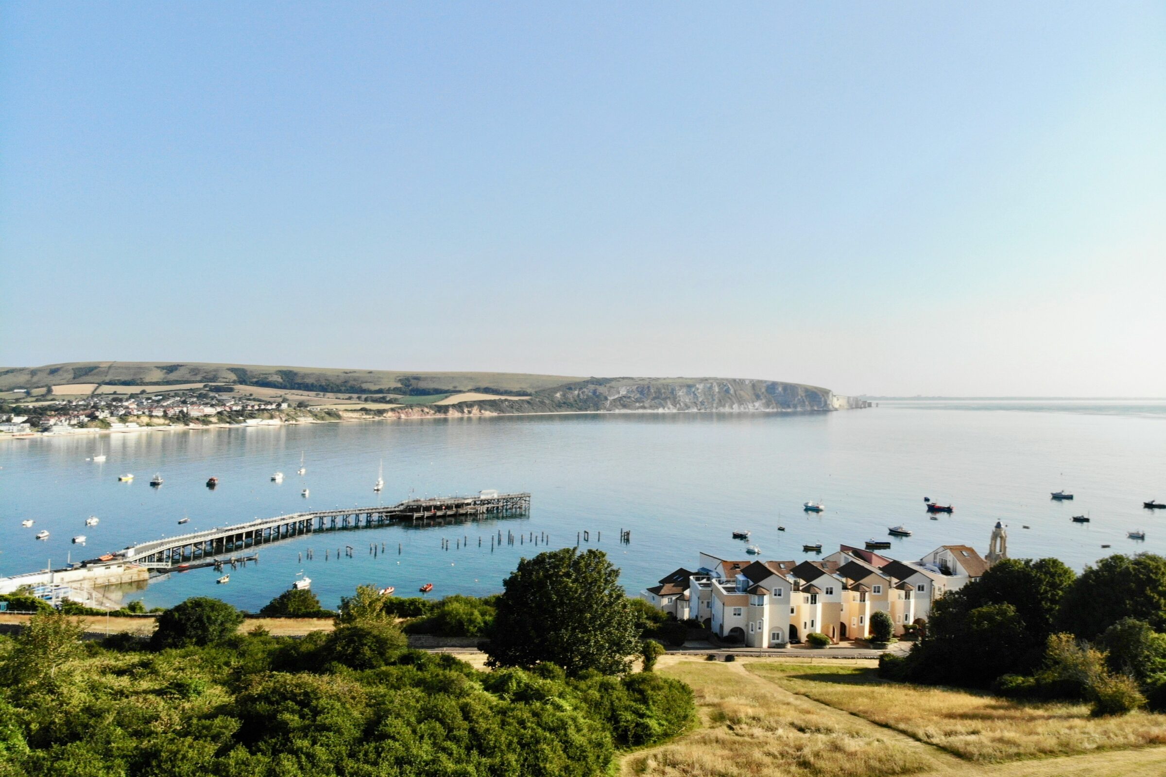 Stunning views of Swanage and Dorset Coast